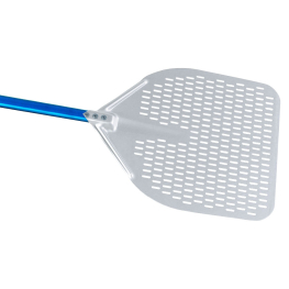 Лопатка для пиццы из алюминия - 33 x 33 см, перфорированная GGM Gastro