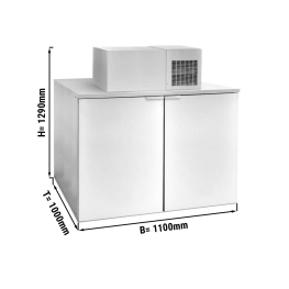 Охладитель бочек 4x 50 л / c агрегата GGM Gastro
