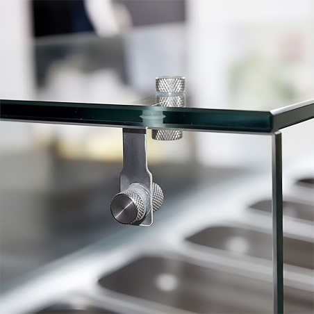 Холодильний стіл для піци з настільною вітриною PREMIUM - 1,5 x 0,8 м / 2 двері / 390 л GGM Gastro - 8