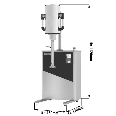 Профессиональный миксер для мороженого GGM Gastro - 1