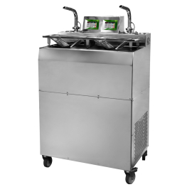 Машина для темперирования шоколада с 2 кранами GGM Gastro