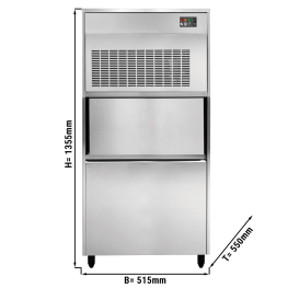 Льодогенератор лускатого льоду - 135 kg / 24 h GGM Gastro