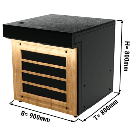 Прилавок - 0,9 x 0,8 m GGM Gastro