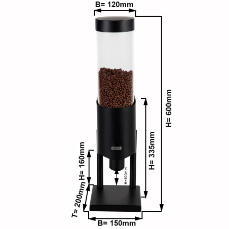 Диспенсер для мюсли - Ø 12 cm GGM Gastro - 1