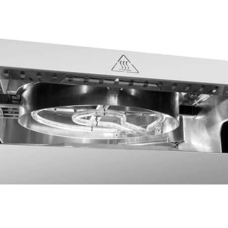 Печь для пиццы, 1 х 28 см, Турбо, 1 камера - 6