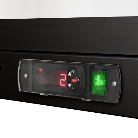 Холодильник барный - 0,6 m - 126 Л - 1 стеклянная дверь GGM Gastro - 12