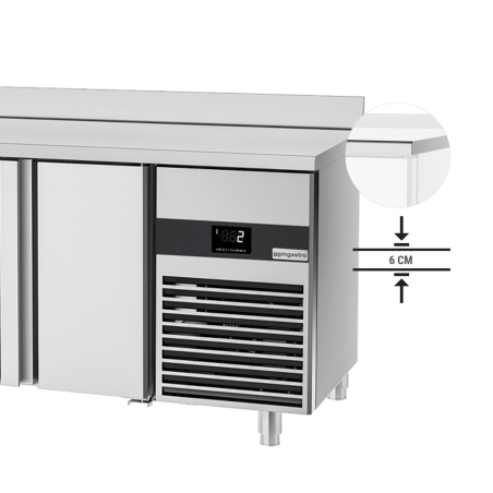Холодильный стол PREMIUM - 2.3 x 0.7 m (1 дверца / 6 выдвижн.секций) GGM Gastro - 5