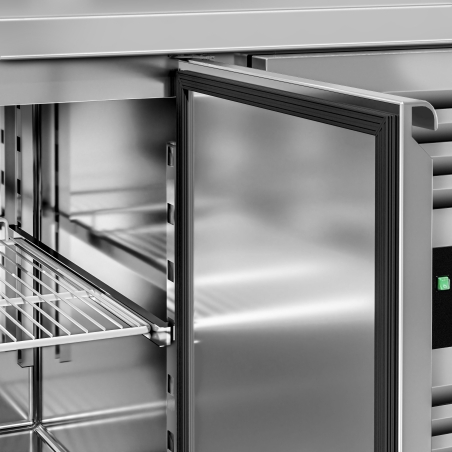 Морозильний стіл ECO 1,36 x 0,7 m (2 двері) GGM Gastro - 11