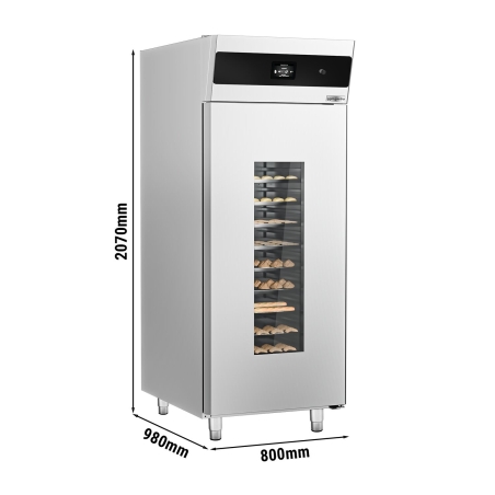 Розстійна шафа холодильна - для 20x 60 x 80 см або 40x 40 x 60 см 1 двері GGM Gastro - 3