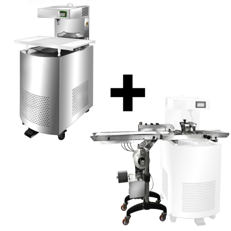 Темпирующая машина с краном - с полкой для глазировки GGM Gastro - 1