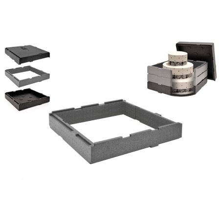 Подовжувальна вставка розм. 410 x 410 x 85 мм GGM Gastro - 1