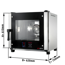 Пароконвектомат 4x EN 460 x 330 GGM Gastro