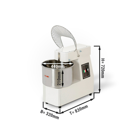 Тестомес (объём 33 л /25 кг) GGM Gastro - 1