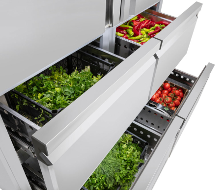 Холодильна шафа / 1400- літрів / кількість дверей- 6 / GGM Gastro - 7